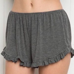 Paisley flowy cotton shorts